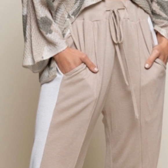 🧁POL MOCHA MOUSSE LIGHTWEIGHT BOTTOMS - Picture 3 of 4